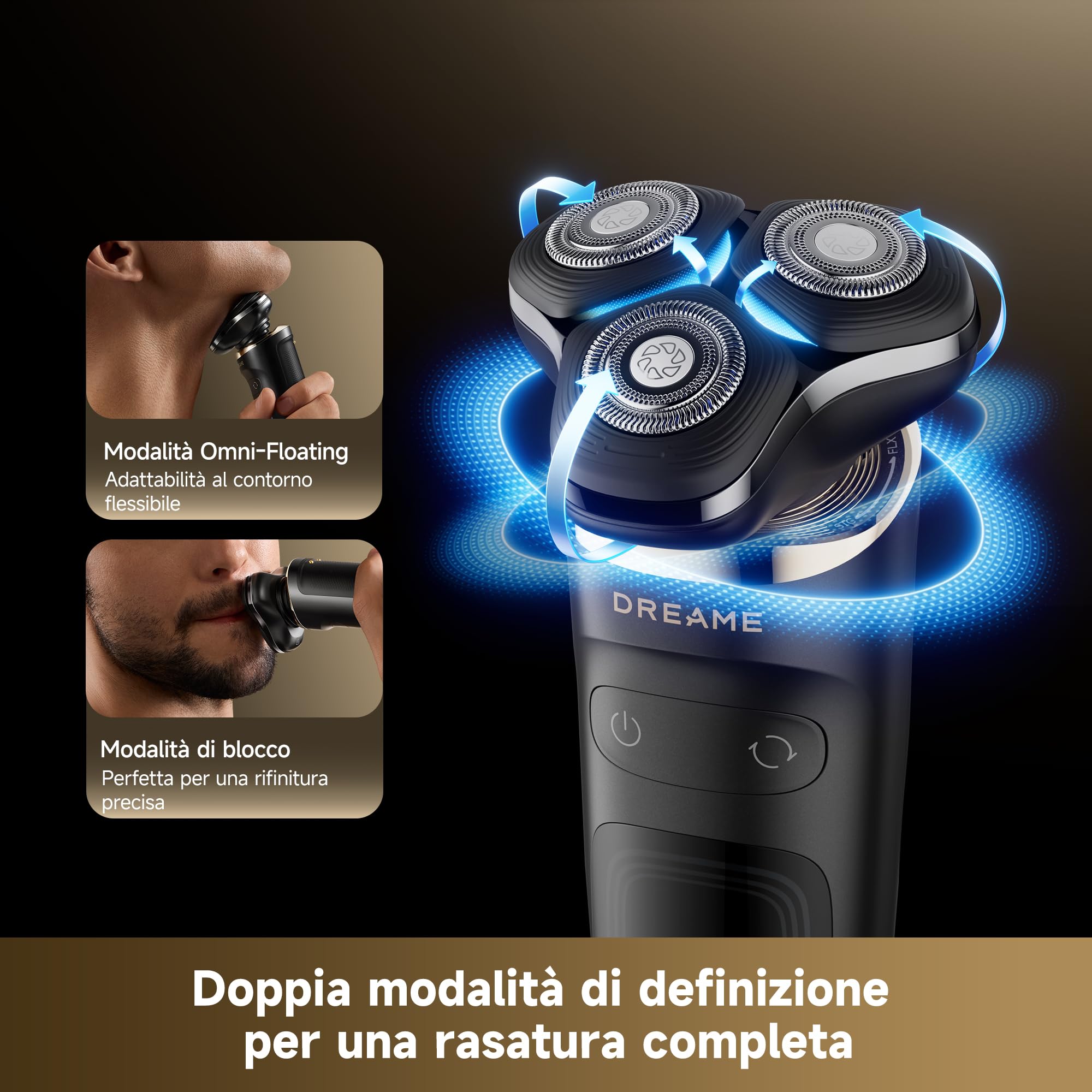 DREAME S9 Rasoio Intelligente per La Cura della Pelle