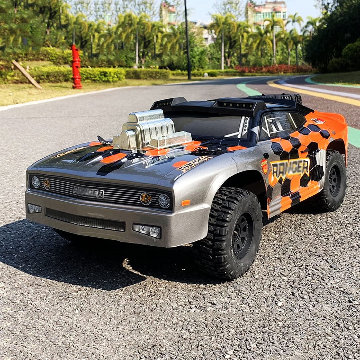 1 10 4X4 RTR Brushless Fast RC Cars for Adults Max 49mph Hobby Electric Off-Road Jumping RC Trucks