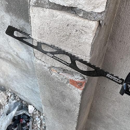 Miniatura 10 de Starx - Hojas de sierra recíproca de demolición de mampostería de aleación dura de carburo de tungsteno para cortar ladrillo, piedra caliza, fibra