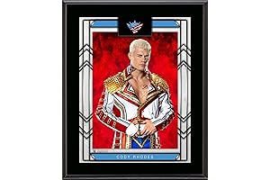 WWE Ultimate Edition Cody Rhodes Sublimated Plaque