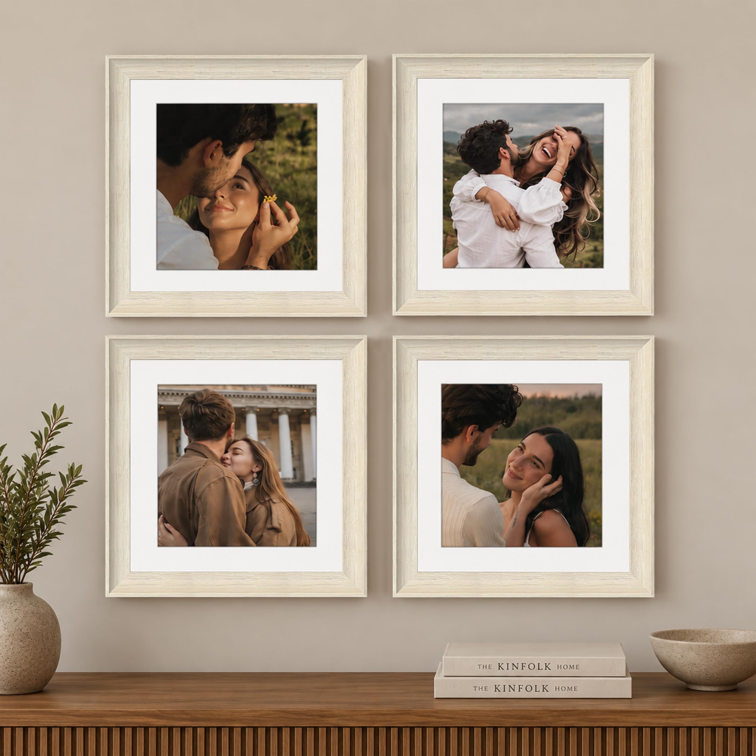 Art Street Photo Frames - Set of 4 Black -30