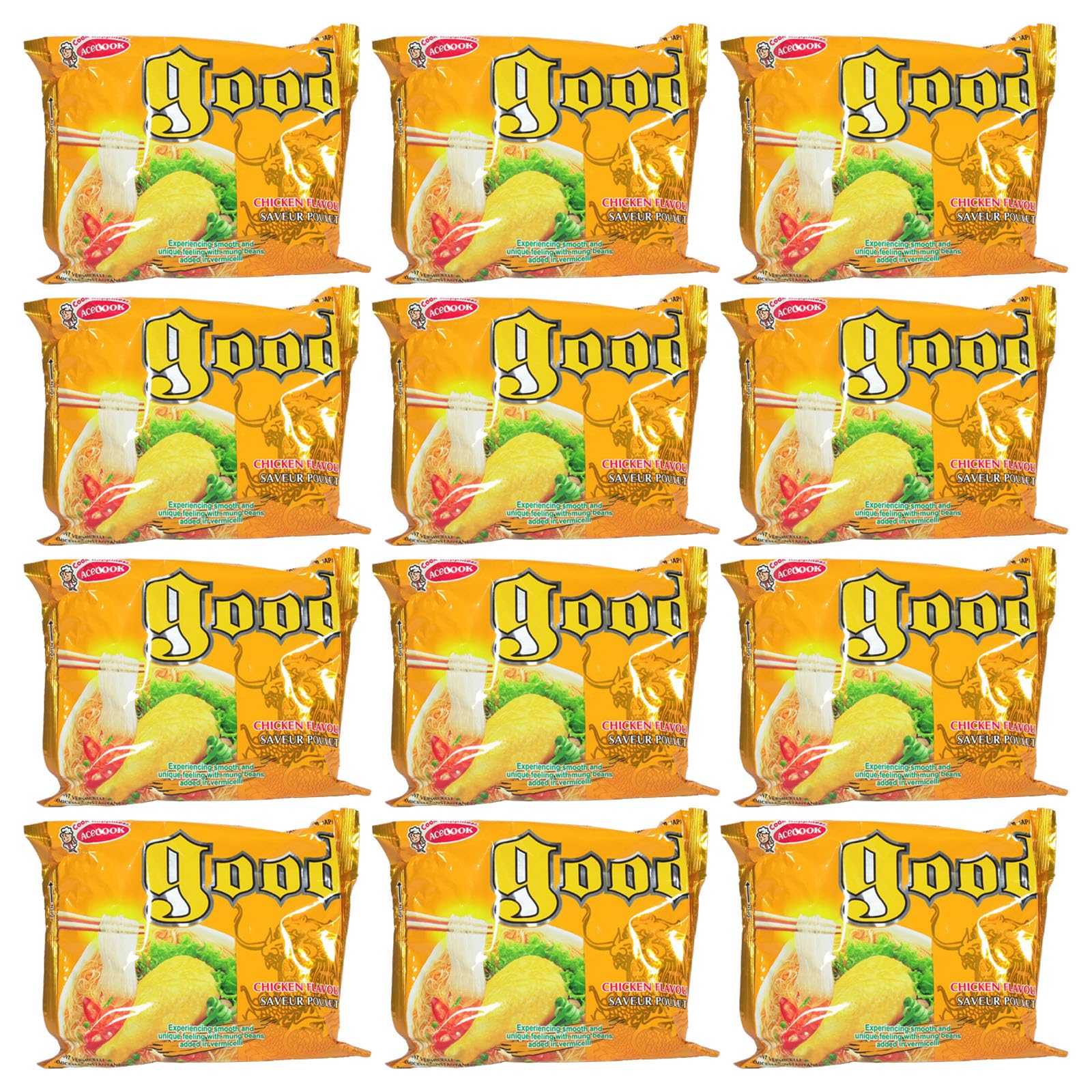 Glasnudeln Suppe Huhngeschmack 12x57g