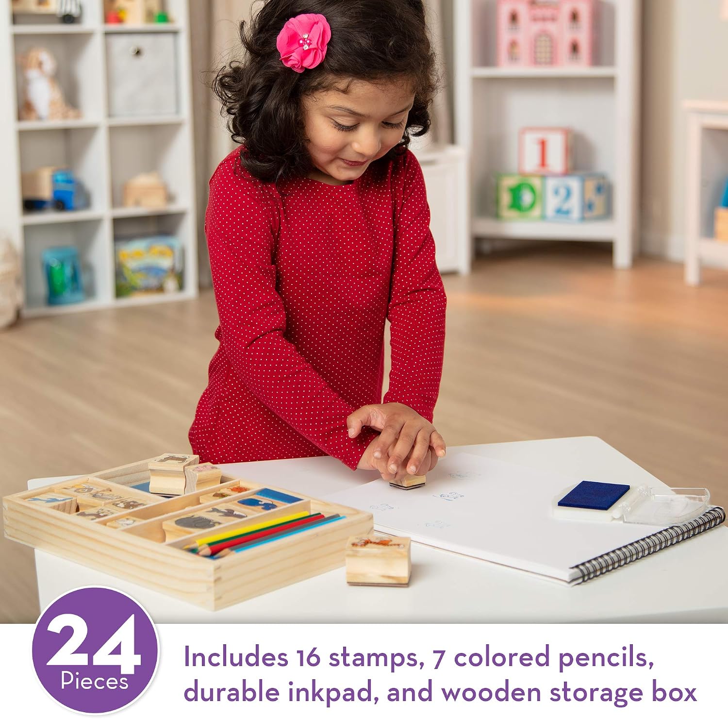 Melissa & Doug Animal Stamp Set