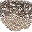 NCB 2000pcs Flatback Round Glass Nail Art Rhinestones Crystal for DIY Making Accessories Shoes, Clothes, Face Art, Bags, Manicure (Champagne, SS8 2000pcs)