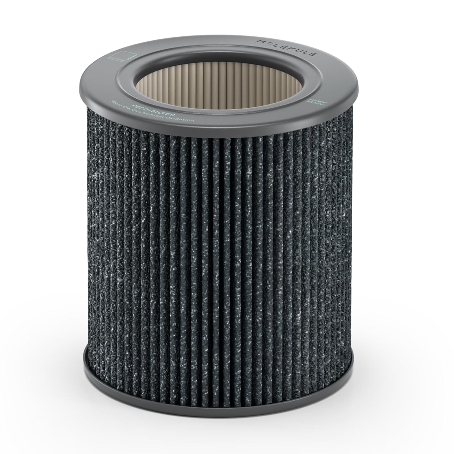 Molekule Mini Mini Air Filter - Authentic Molekule Air Purifier Filter Replacement - PECO-HEPA Tri-Power Technology - Captures