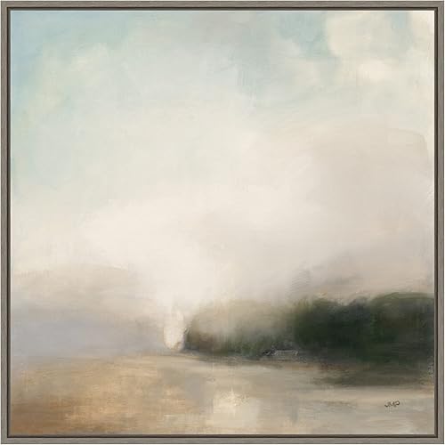 Miniatura 12 de Amanti Art Lienzo enmarcado para pared, 22 x 22 pulgadas, bosque lejano, por Julia Purinton, lienzo enmarcado para decoración de pared, sala de