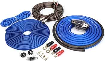 KnuKonceptz Kolossus 4 Gauge OFC Amplifier Installation Kit