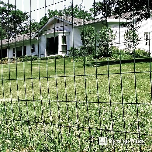 Miniatura 7 de Fencer Wire Malla de alambre soldada con revestimiento de vinilo verde calibre 16, 2 x 3 pulgadas para el hogar y el jardín, ideal para mejoras del