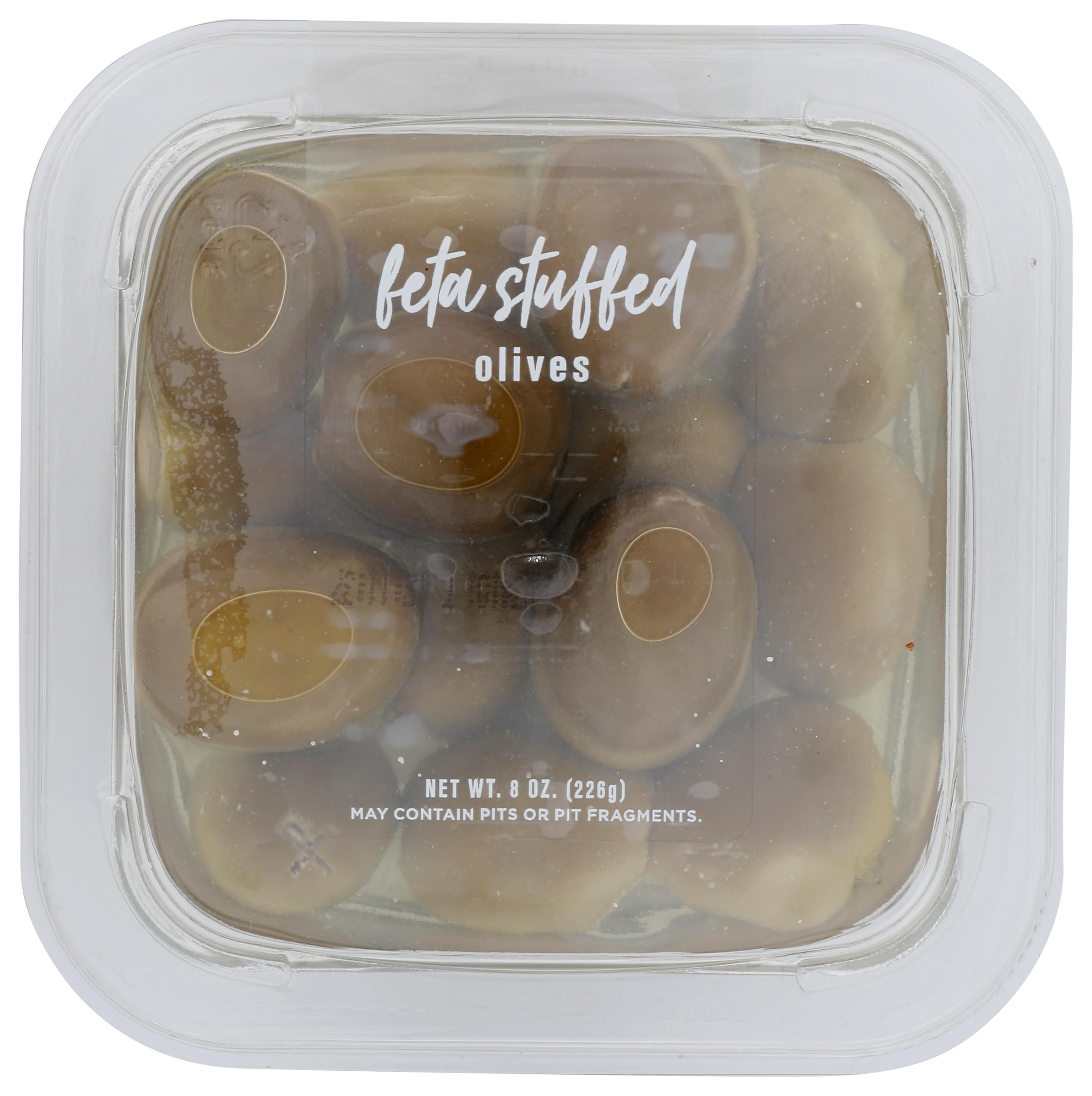 Delallo, Olives Feta Stuffed Olives, 8 Ounce