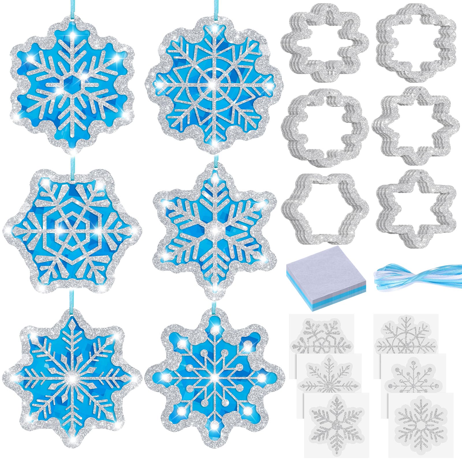 Flocons de neige en papier Epakh suspensions légères qui ne tombent pas - 7