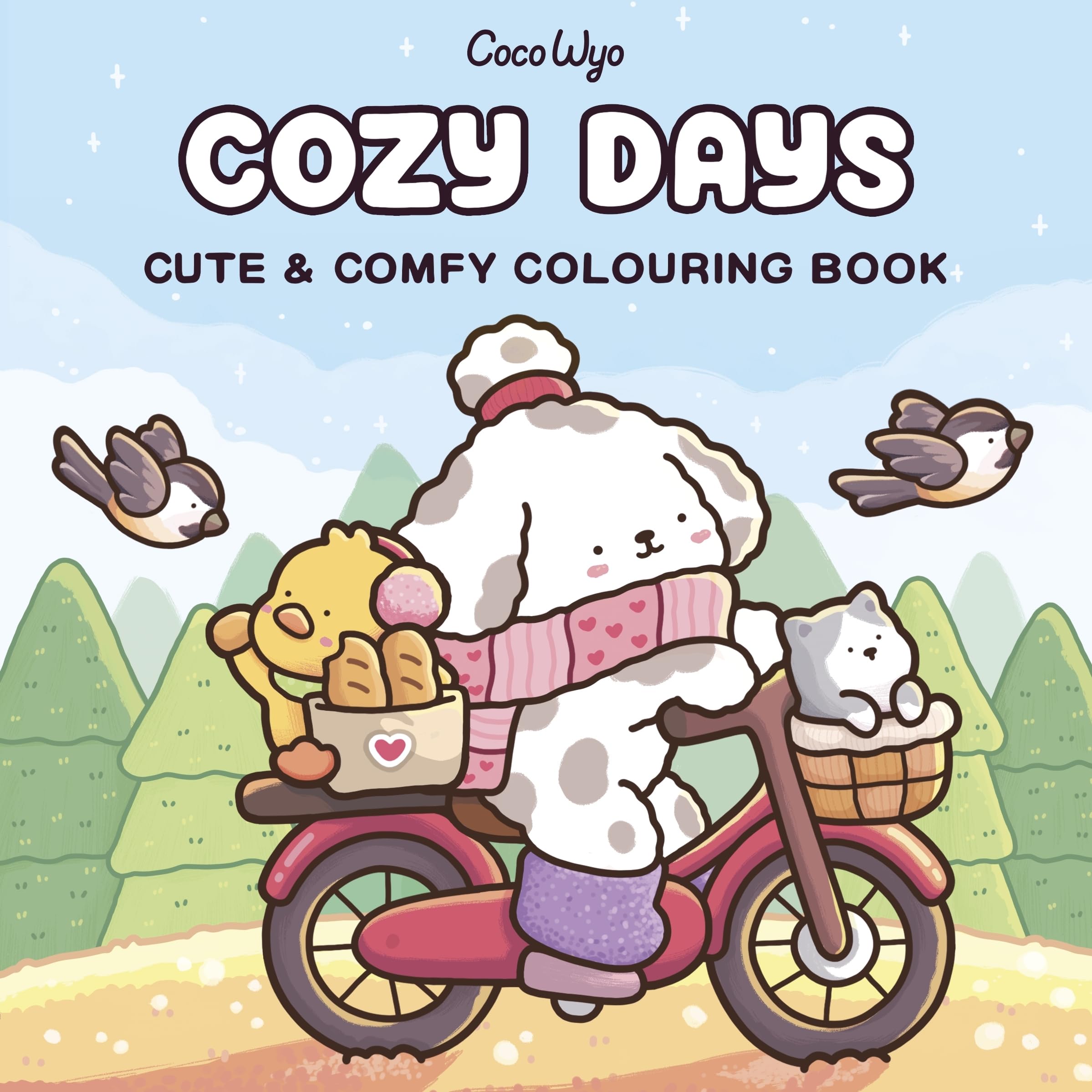 Penguin Books Ltd (UK) Coloring Book Cozy Days, 45 hand-drawn illustrations