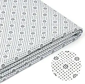 Pllieay Pano de suporte de tapete antiderrapante branco de 71x40 polegadas, forro de tapete antiderrapante, tecido de forro de pano de tufo com padrão de flor de ameixa, tecido de suporte para tufos e