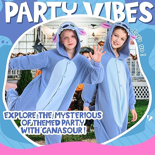 Miniatura 6 de Canasour - Pijama de una pieza para niños, diseño de animales