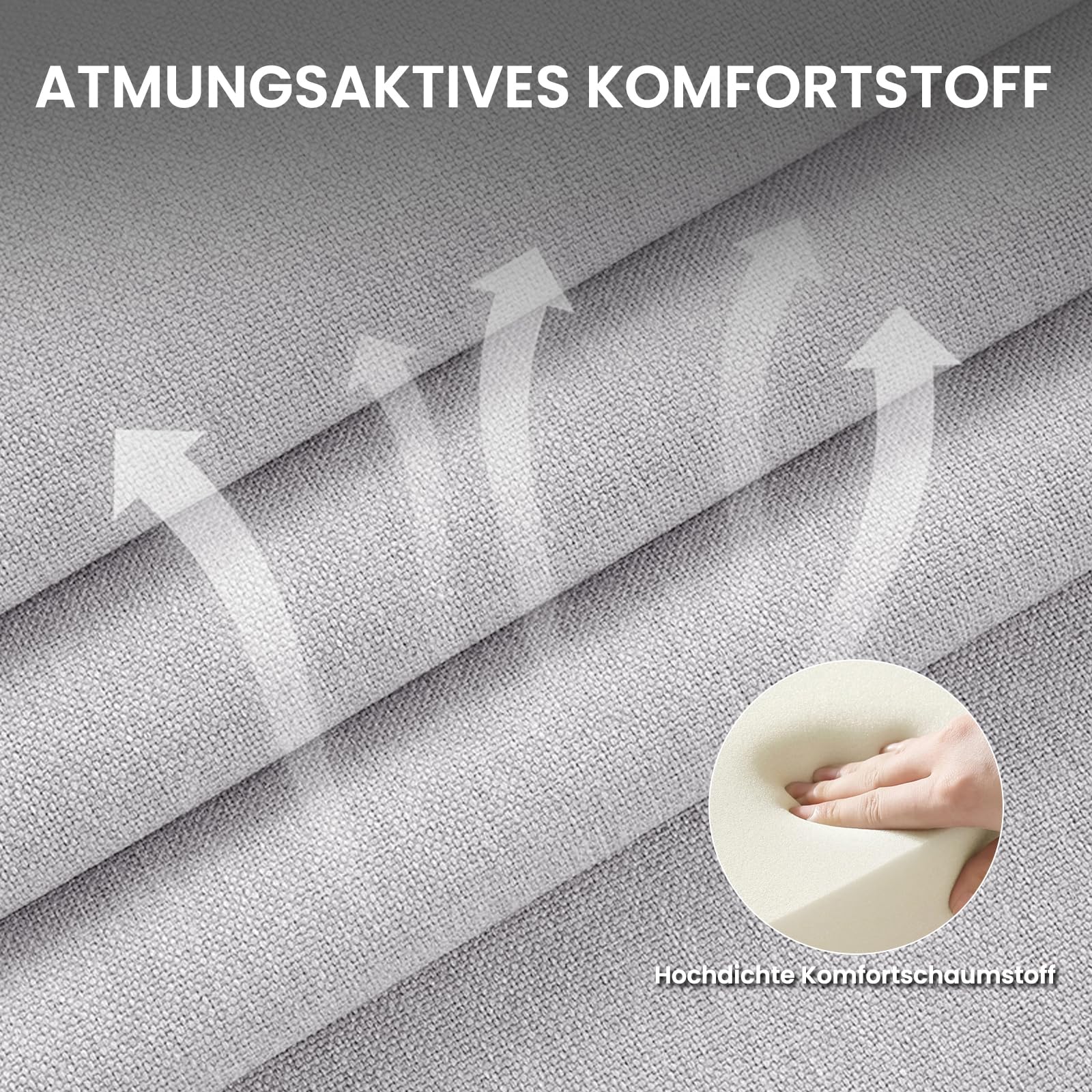 Colamy Küchenstuhl Esszimmerstühle 6er Set – Bild 3