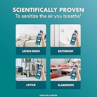 Vista 37 de Lysol Paquete que contiene 2 aerosoles desinfectantes Lysol para superficies duras y suaves, lino crujiente, 19 onzas líquidas + Lysol Air Sanitizer