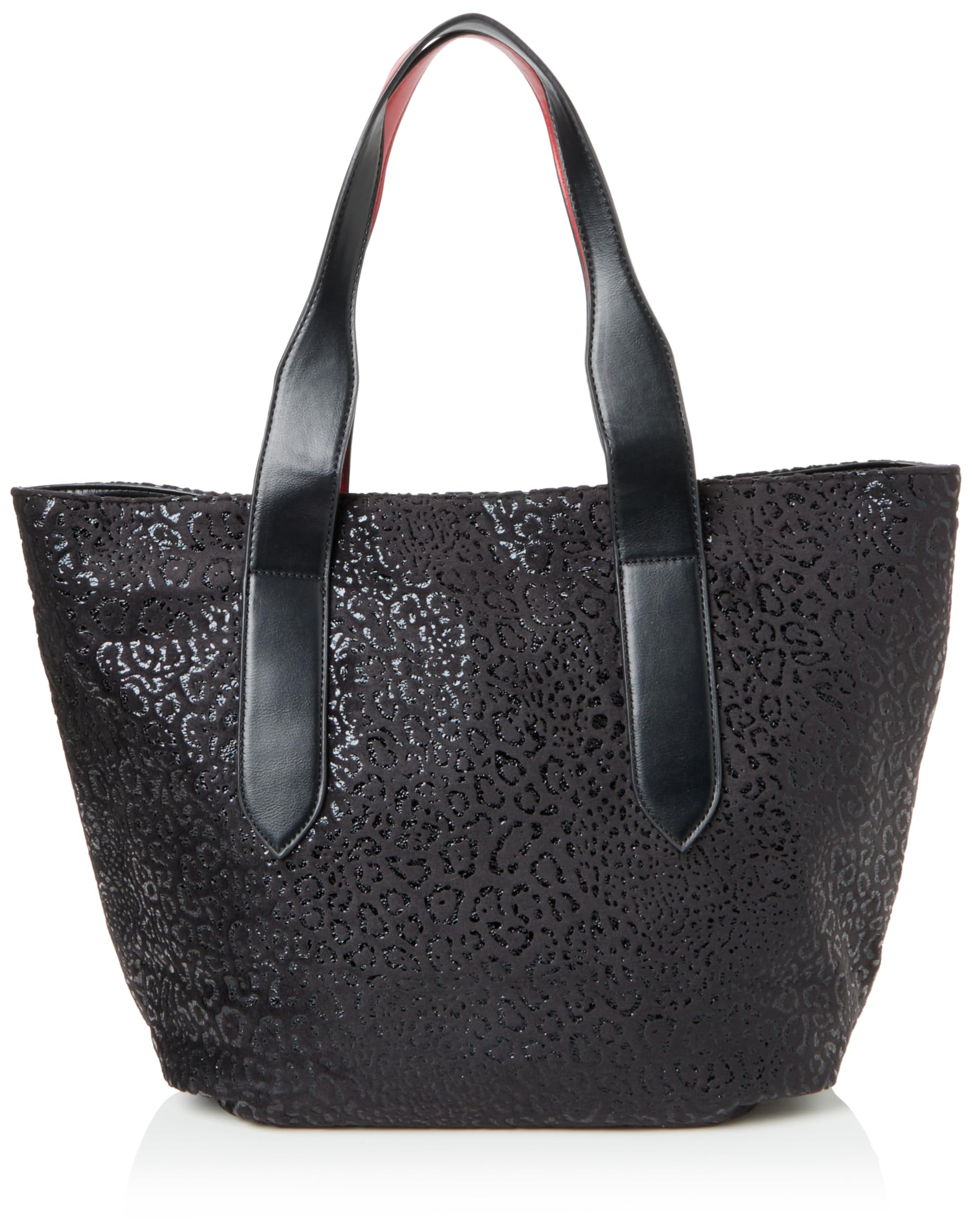 FENIA Women's Handbag Shopper, Black, One Size