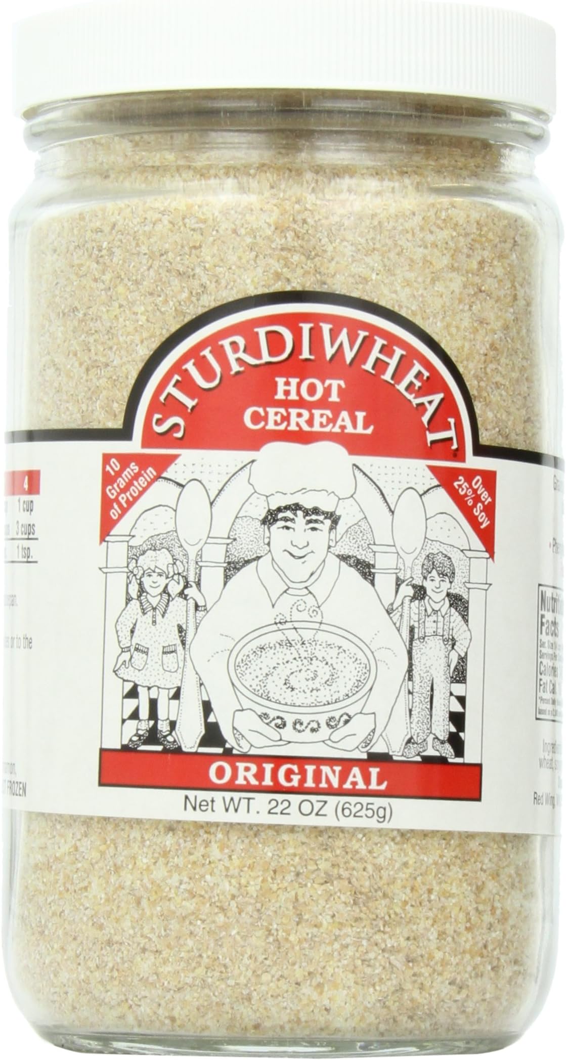 Sturdiwheat All Natural Hot Cereal, Original, 22 Ounce (Pack of 4)