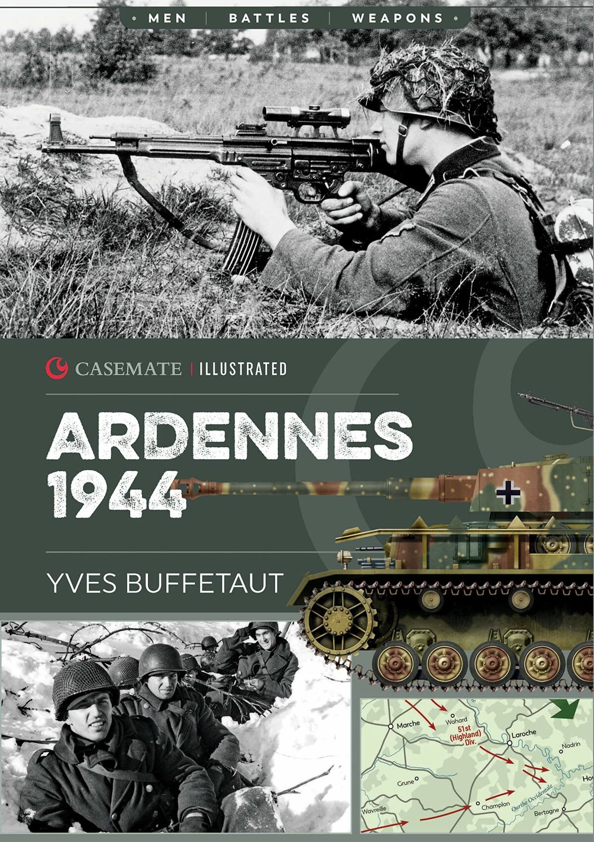 Ardennes 1944: The Battle of the Bulge: CIS0007 (Casemate Illustrated)