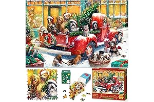 Christmas Puzzle Advent Calendr, 1008 Pieces Puzzle