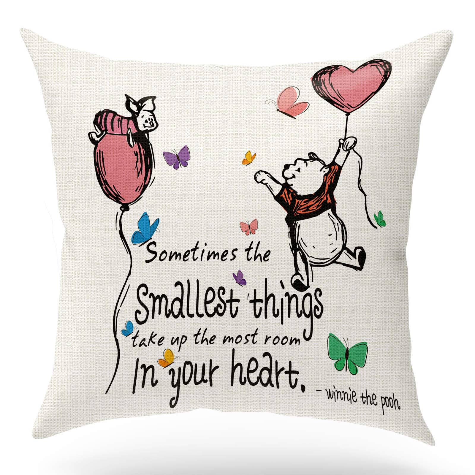 Bible Verse Throw Pillow Cover Blessing Gift Scripture Art