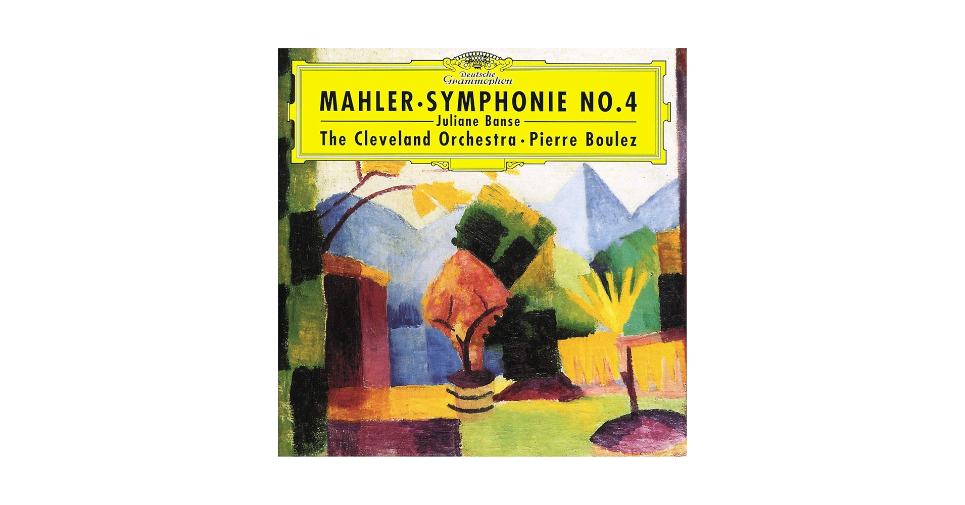 マーラー:交響曲第4番 ブーレーズ/クリーヴランドo. バンゼ(S) SACD Juliane Banse, Gustav Mahler, Pierre Boulez, Cleveland