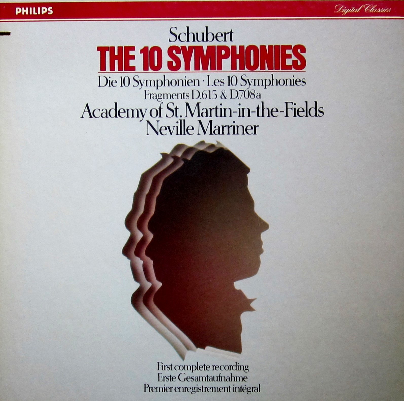 Schubert: The 10 Symphonies / Die 10 Symphonien (Erste Geamtaufnahme) [Vinyl Schallplatte] [7 LP Box-Set]