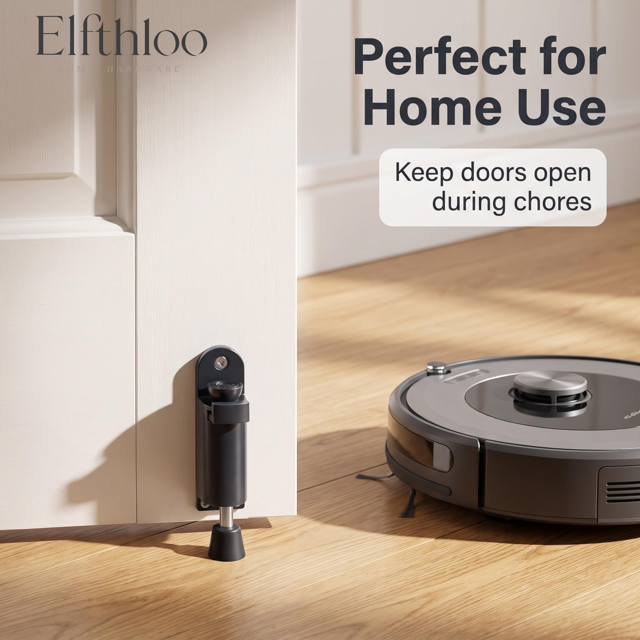 Elfhloo Door Stopper - Foot Operated Kickdown -7