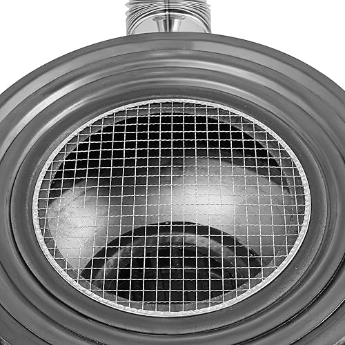 Miniatura 6 de Wood Burning Stove, Steel Camping Stove with Furnace Rings, Chimney Pipes, Outdoor Heating & Cooking Hot Tent Stove, for Cooking, Backyard,