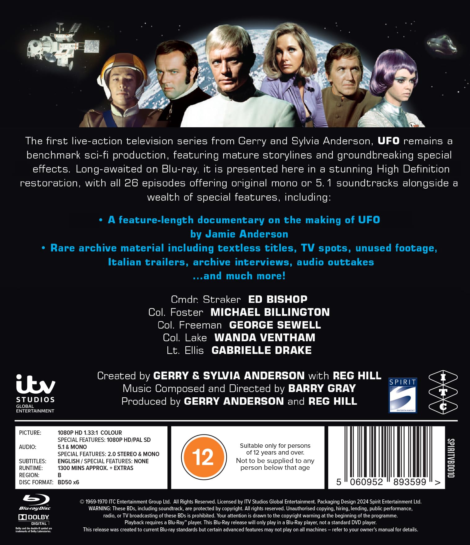 UFO: The Complete Series [Blu-ray]