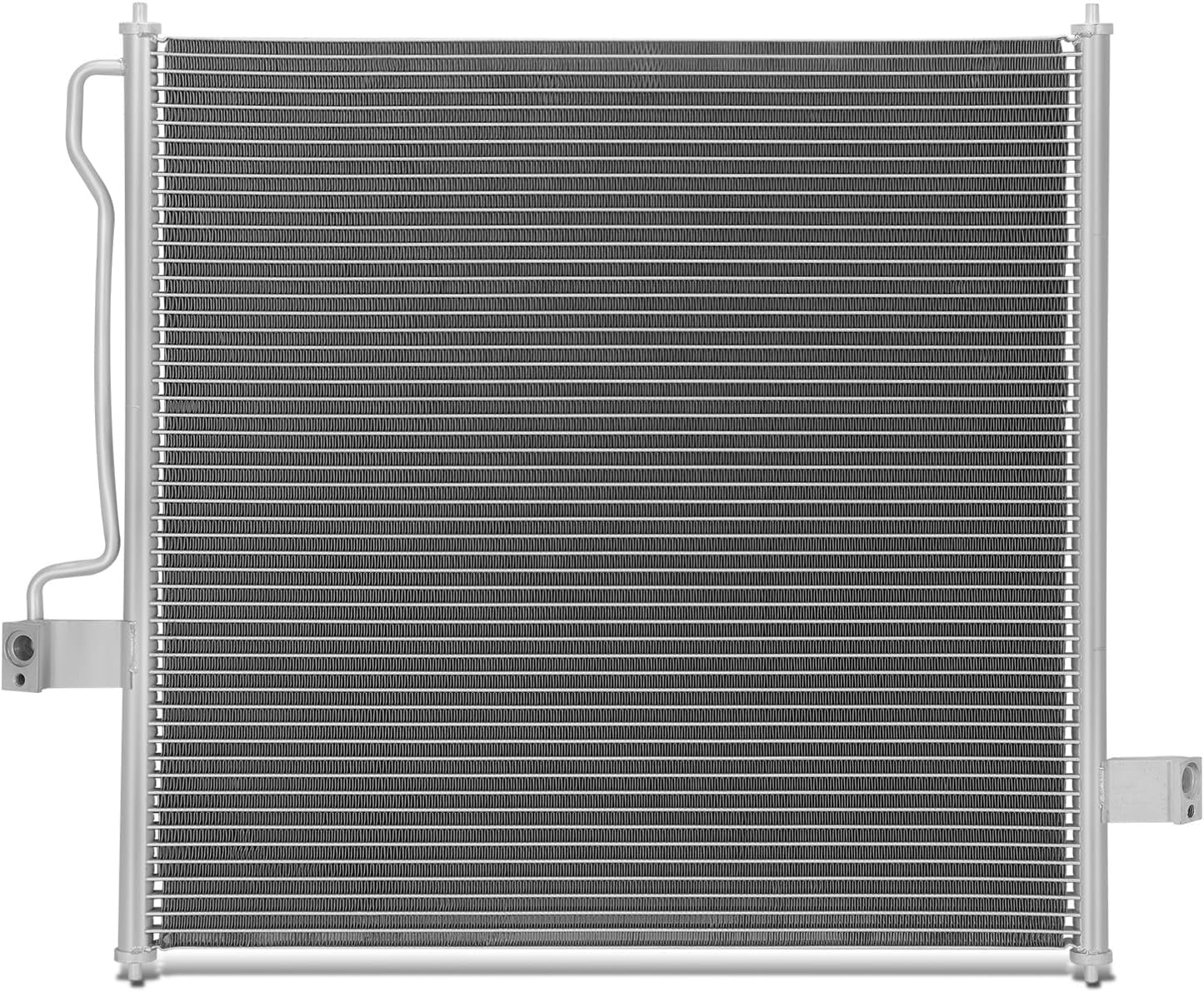 DNA MOTORING Aluminum Air Conditioning A/C Condenser Compatible with Ford Explorer 2002-2010 / Explorer Sport Trac 2007-2010, 4.0L V6 4.6L V8, FO3030139, OEM-CDS-3056