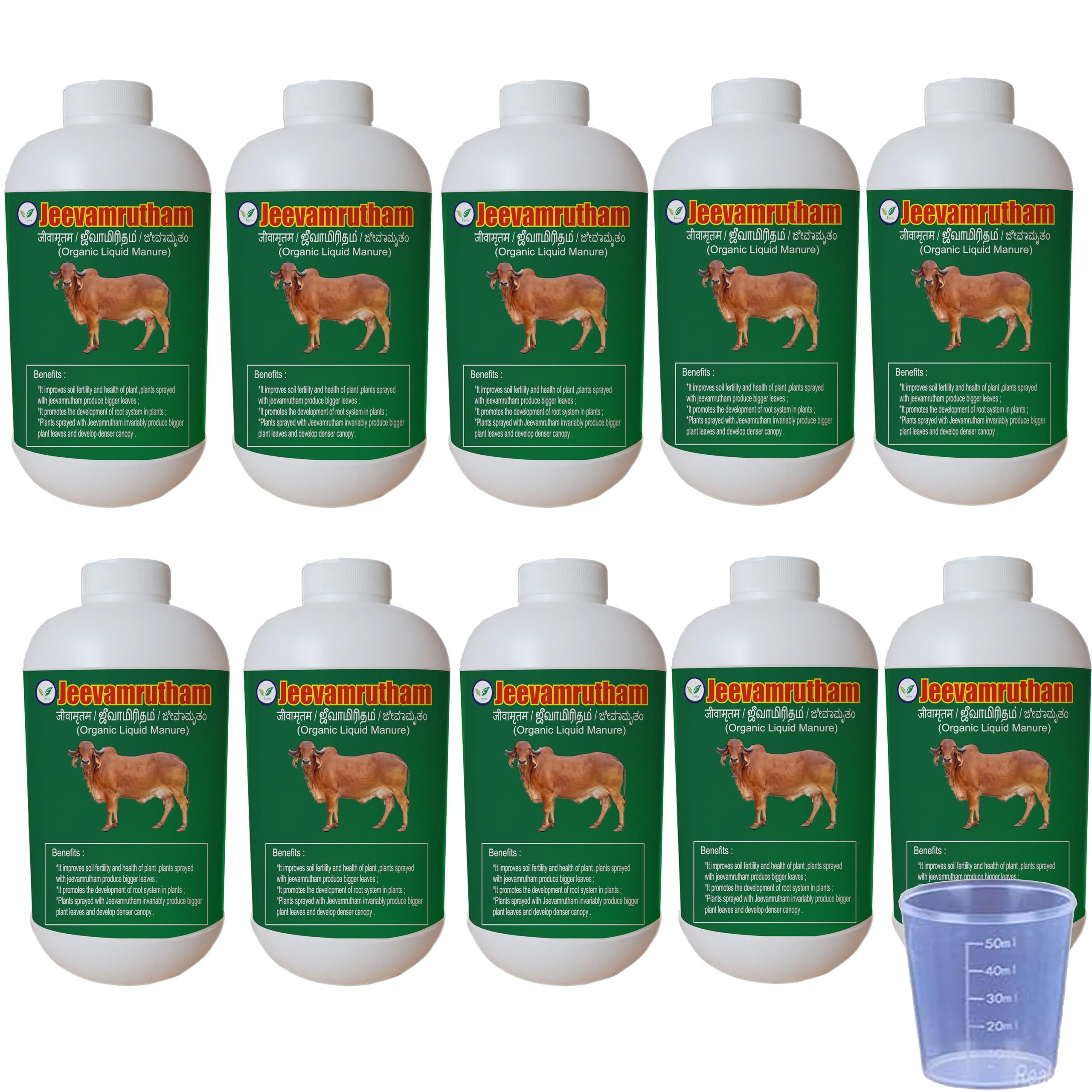 See full amazon price history chart for Iagrifarm Jeevamrutham Organic - Growth Promoter -10 Liter bottles with Measuring Cup 50 Ml- Soil Enrichment/Improve Seed Germination - for All Crops Iagrifarm Jeevamrutham Organic - Growth Promoter -10 Liter bottles with Measuring Cup 50 Ml- Soil Enrichment/Improve Seed Germination - for All Crops (B0BVWC3P7J) Amazon Price History, Amazon Price Tracker