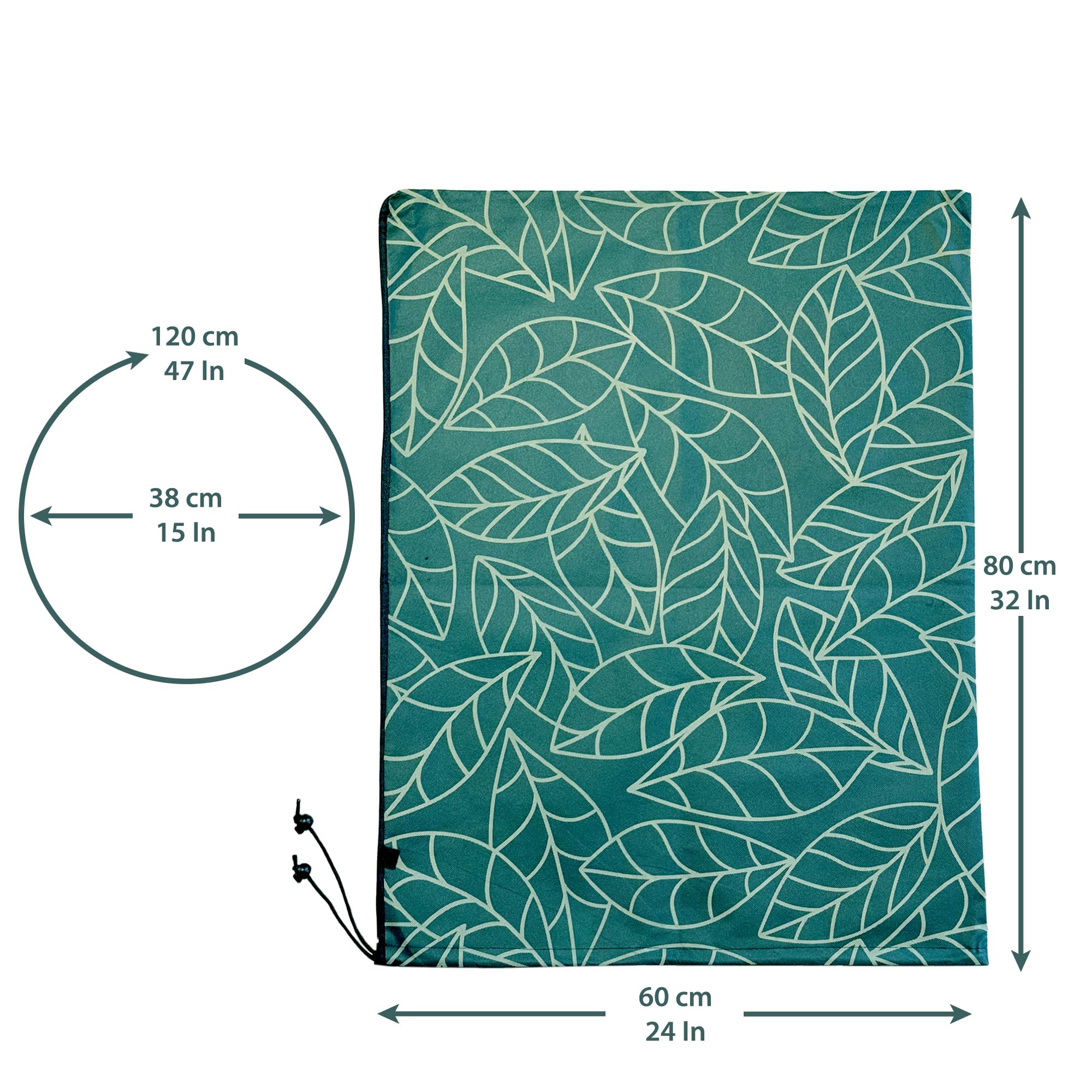 UB-STORE Plant Covers Freeze Protection 24"x32" in 2 Pack, Green, 24 x 32 In - Image 3