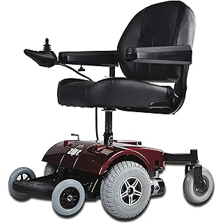Zip’r PC Power Electric Wheelchair - Full Size Long Range Motorized Wheelchair - Electric Wheelchairs for Adults, Seniors, Elderly, Travel- Power Wheelchair 19.5 Inch Seat - Extended Battery