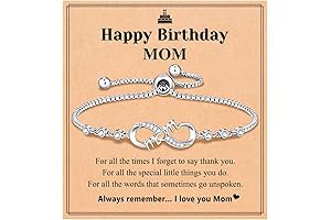 Infinity Love Heart Bracelets: Marvelous Mother's Day Gift