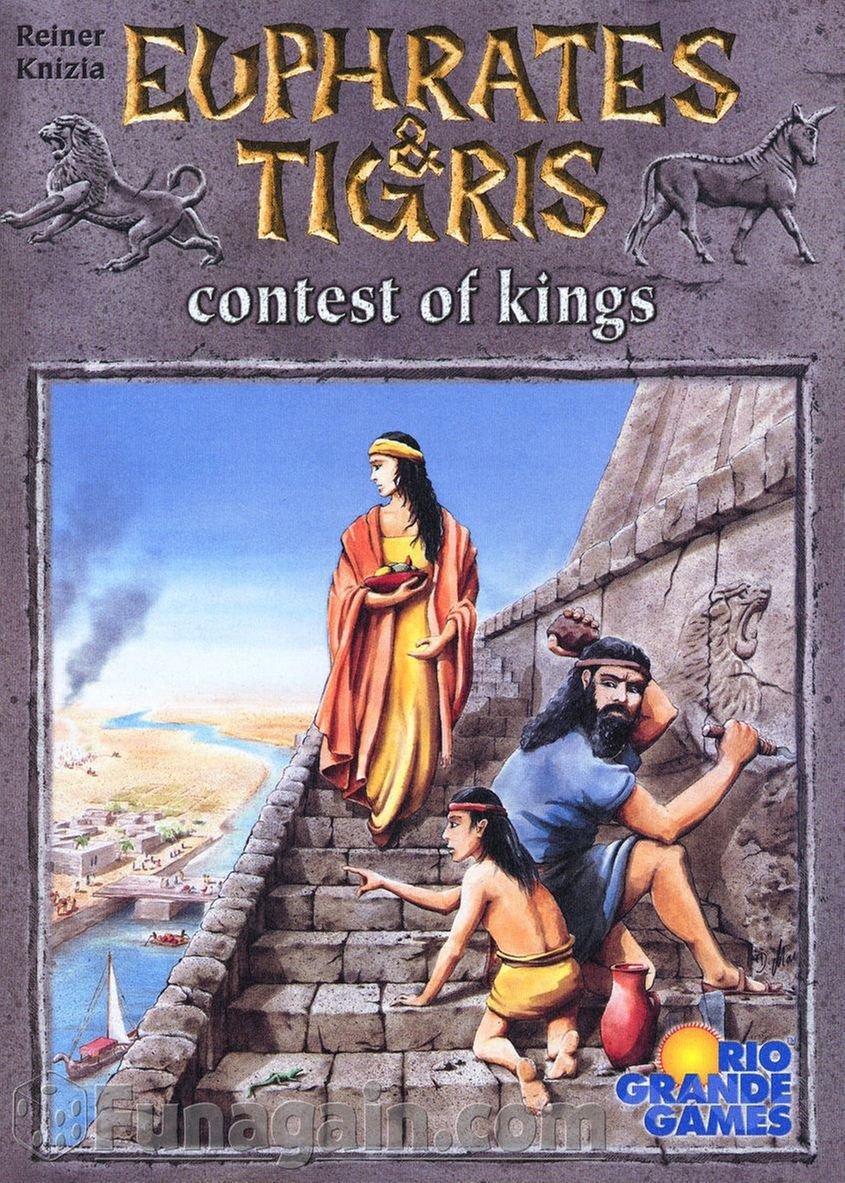 Amazon.com: Euphrates and Tigris Card Game : Toys & Games