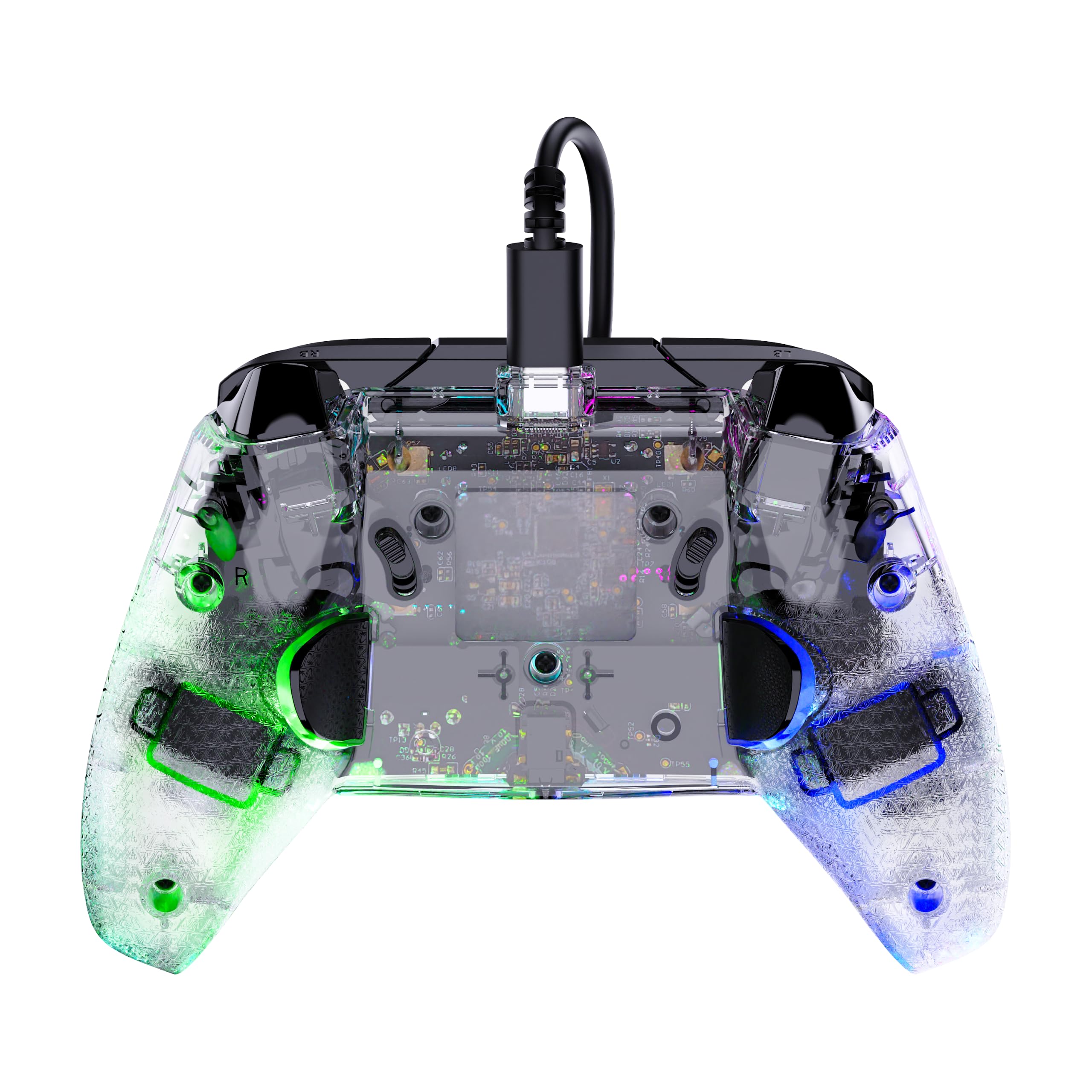 Turtle Beach Afterglow transparente manette de jeu RVB filaire pour Xbox