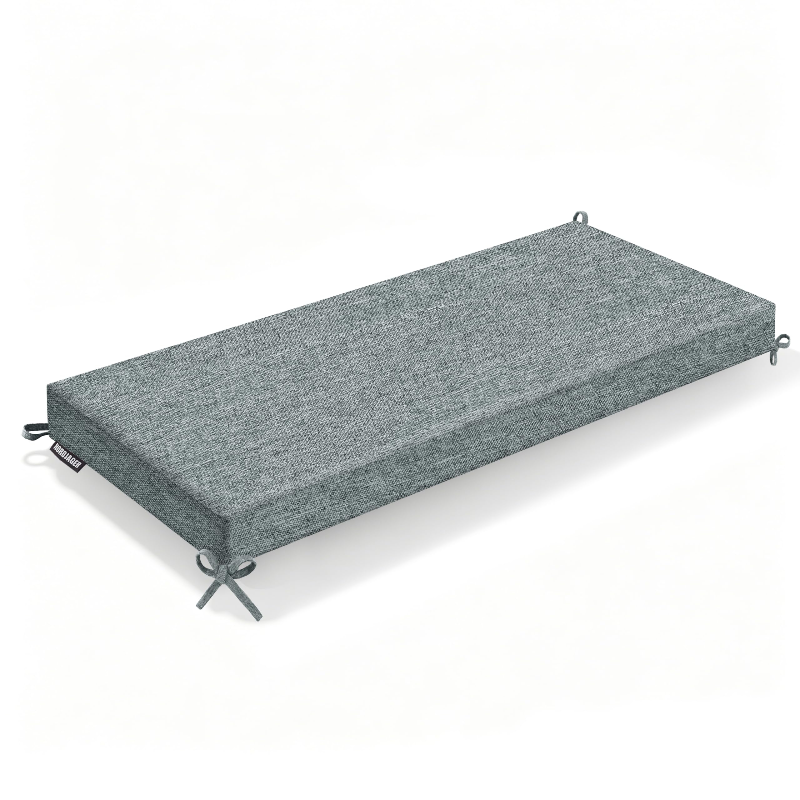 Nordjager Outdoor Bench Cushion, 48 x 18 Inch Waterproof Patio Cushion
