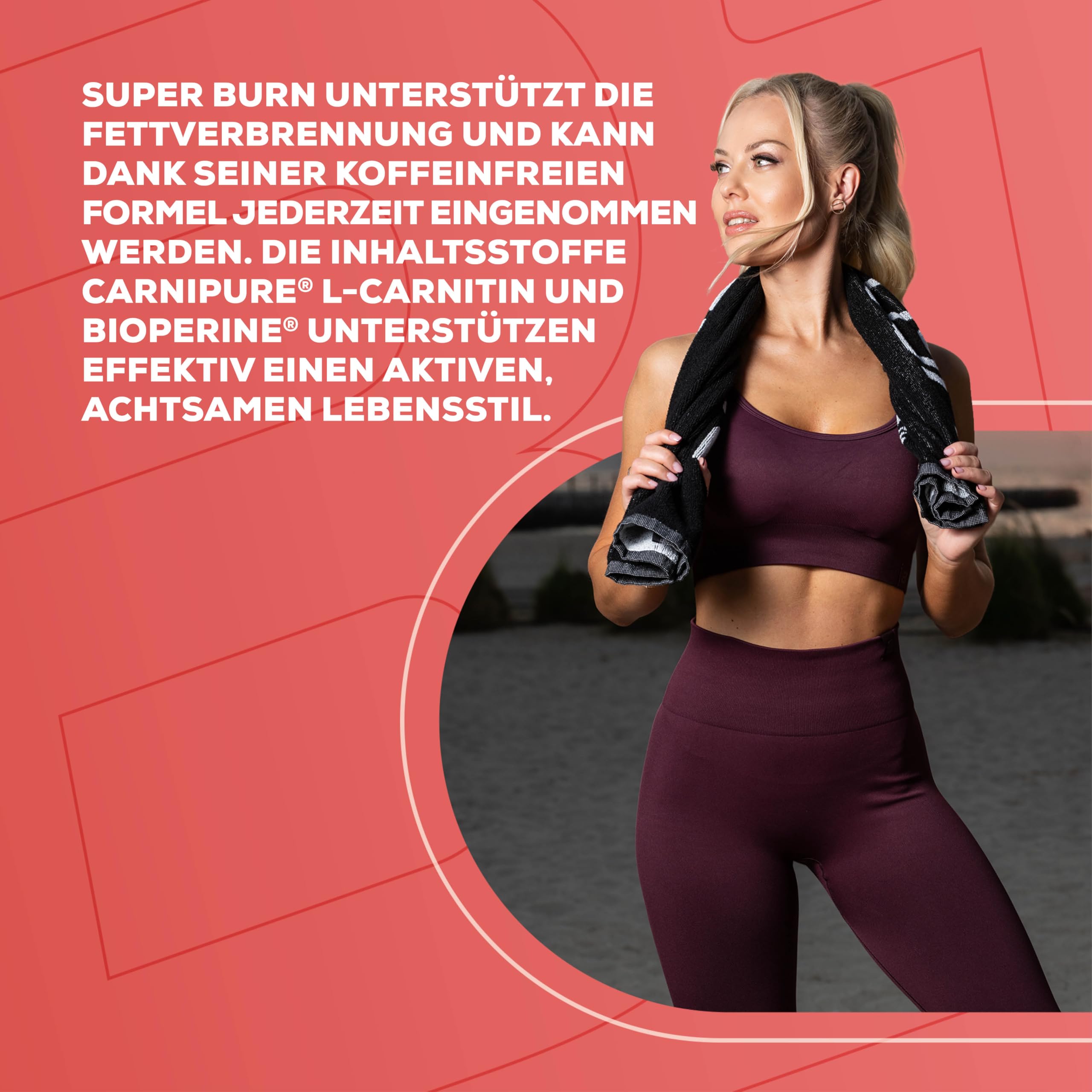 BioTechUSA Super Burn | mit Carnipure® L-Carnitin, Cholin und BioPerine® | zur Gewichtskontrolle und Stoffwechselunterstützung | Koffeinfrei | Glutenfrei, 120 Tabletten
