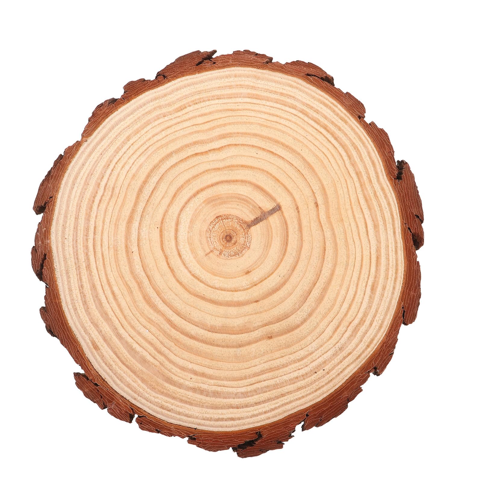 Piedras de Jardín Decorativas de Madera Natural Antideslizantes Redondas para Senderos Exteriores y Paisajes al Aire