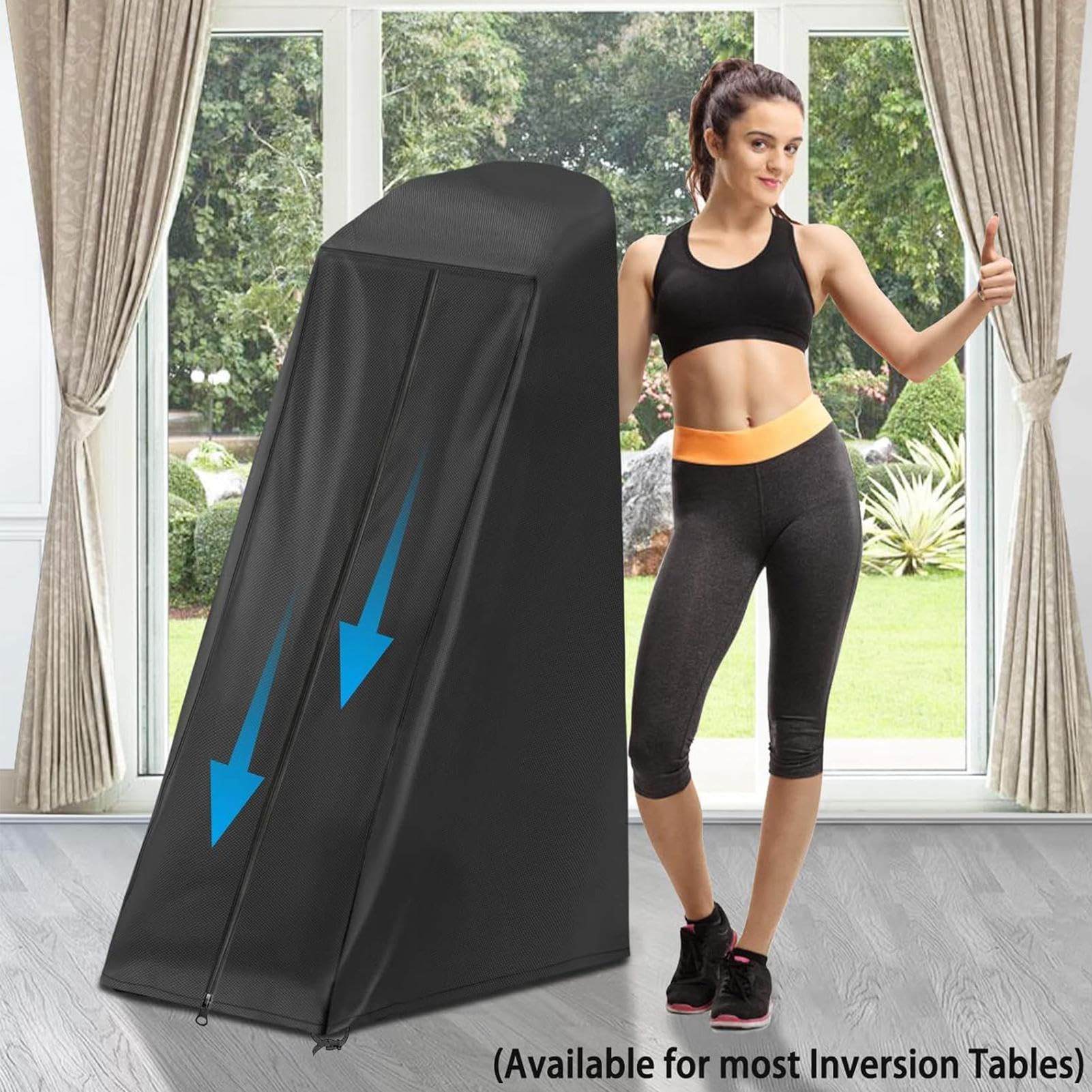 Hintere Abdeckung - Inversionsbänke 71,88 x 160,02 cm, Trainingsausrüstung Aus 420D Oxford-Gewebe, Schutzabdeckung Für Jugendliche, Männer, Frauen, Büros