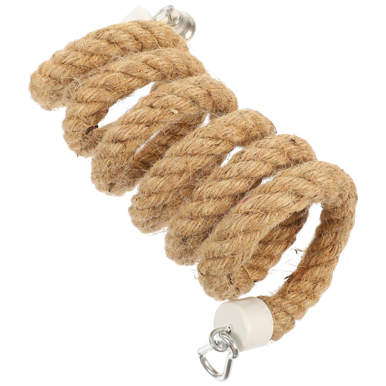 Jouet d'escalade pour perruche et calopsitte en spirale coton