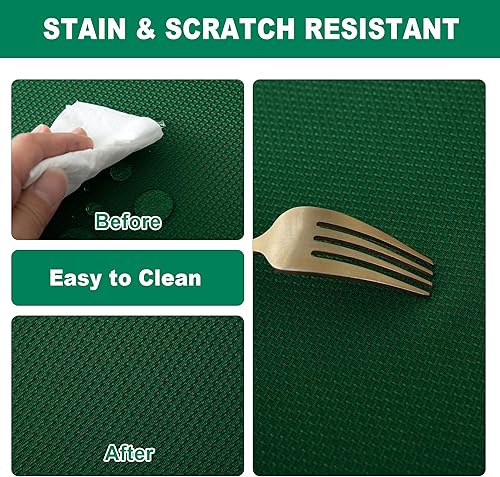 Miniatura 8 de Biscaynebay - Manteles de tela, resistentes al agua, a prueba de derrames, para comedor, cocina, boda y fiestas