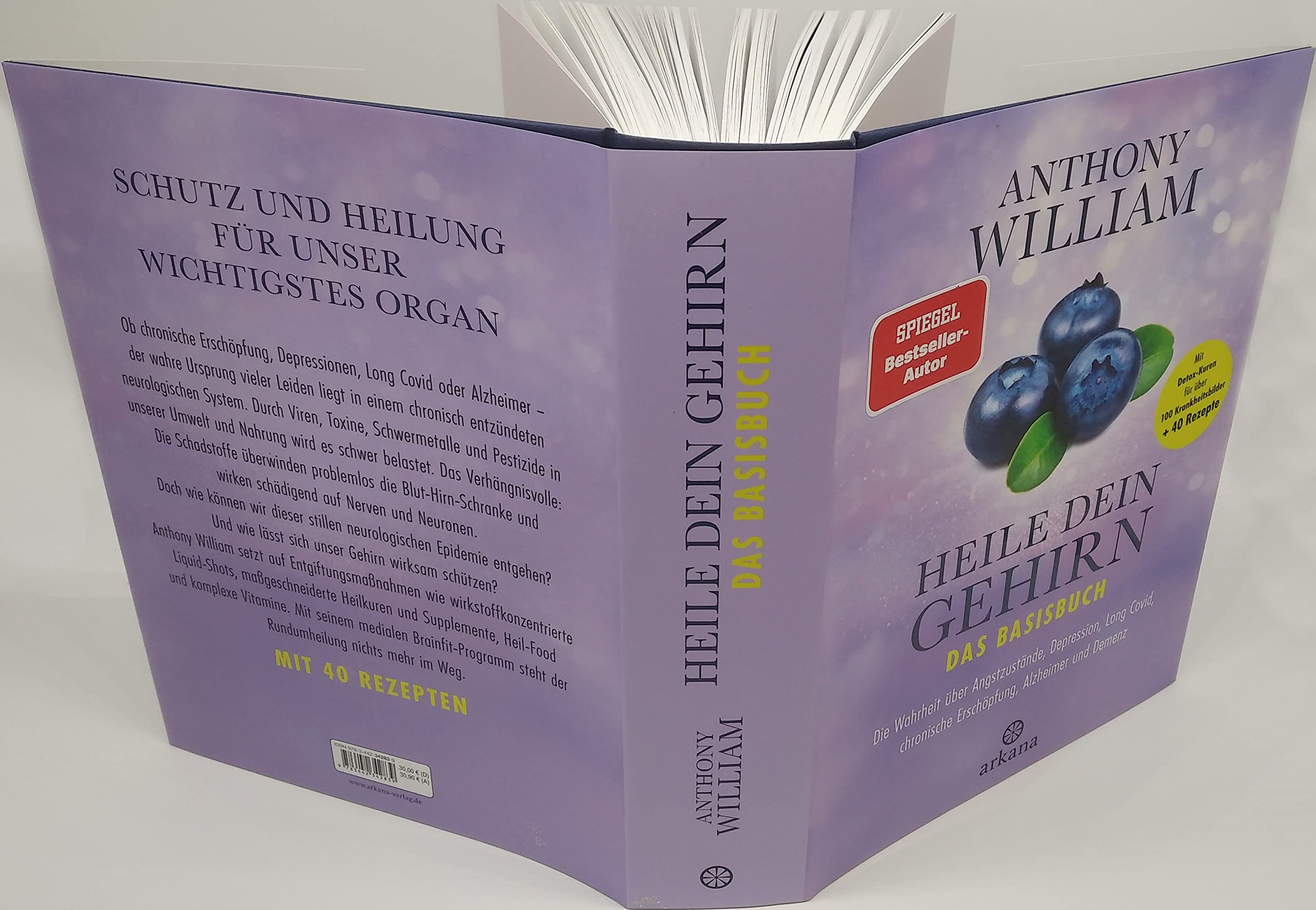 Heile dein Gehirn - Das Basisbuch: Die Wahrheit über Angstzustände, Depression, Long Covid, chronische Erschöpfung, Alzheimer und Demenz - Schutz und Heilung für unser wichtigstes Organ