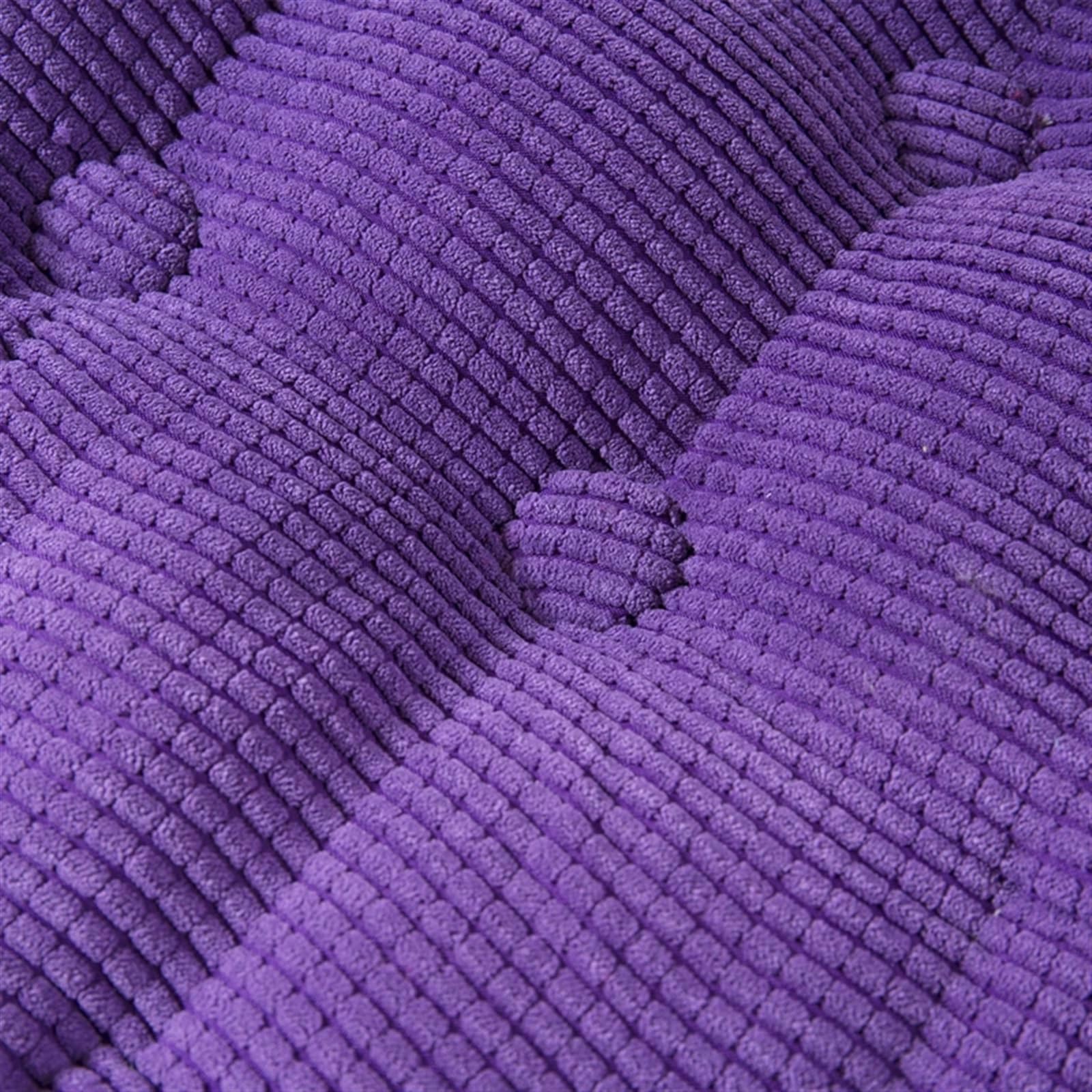 Cuscino spesso per sedia da giardino, in tinta unita, 55 x 150/55 x 165 cm, per interni ed esterni, grande cuscino per pavimento (colore 06, 42 x 118 cm)