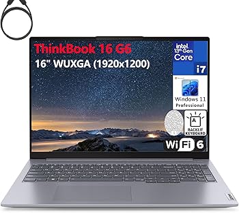 Amazon.com: Lenovo ThinkBook 16 G6 16