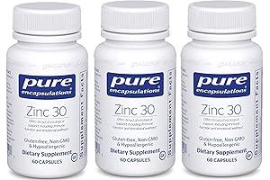 Pure Encapsulations Zinc 30, 180 Capsules