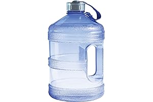 New Wave Enviro Iconic 1 Gallon BPA Free, Leakproof Water Bottle with Handle