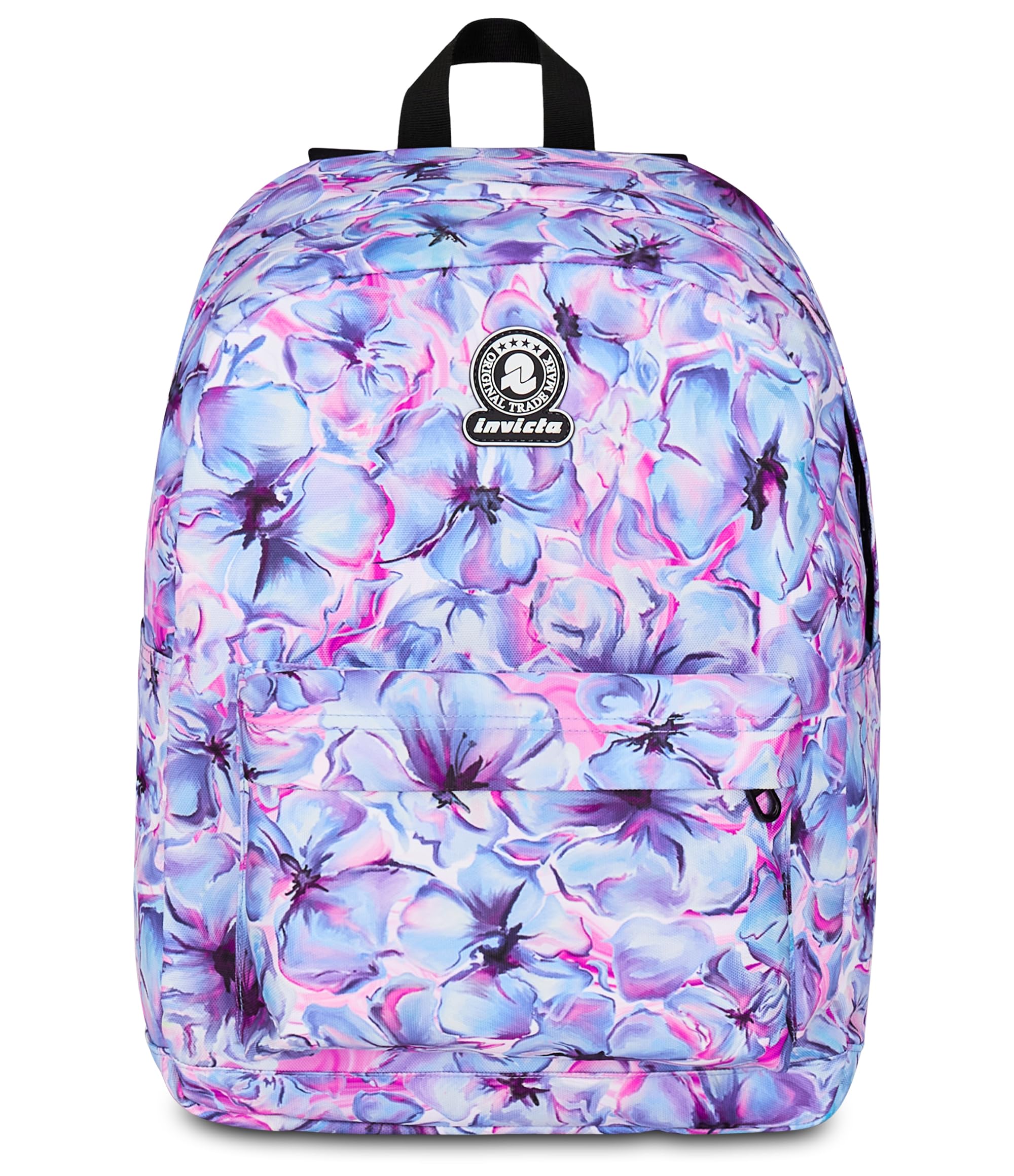 Invicta Ollie Fantasy Monoscompartment, Lilac, Bottle Pocket, 14 Inch Laptop Pocket, School Backpack, Girl and Girl, lilac, Taglia unica, modern