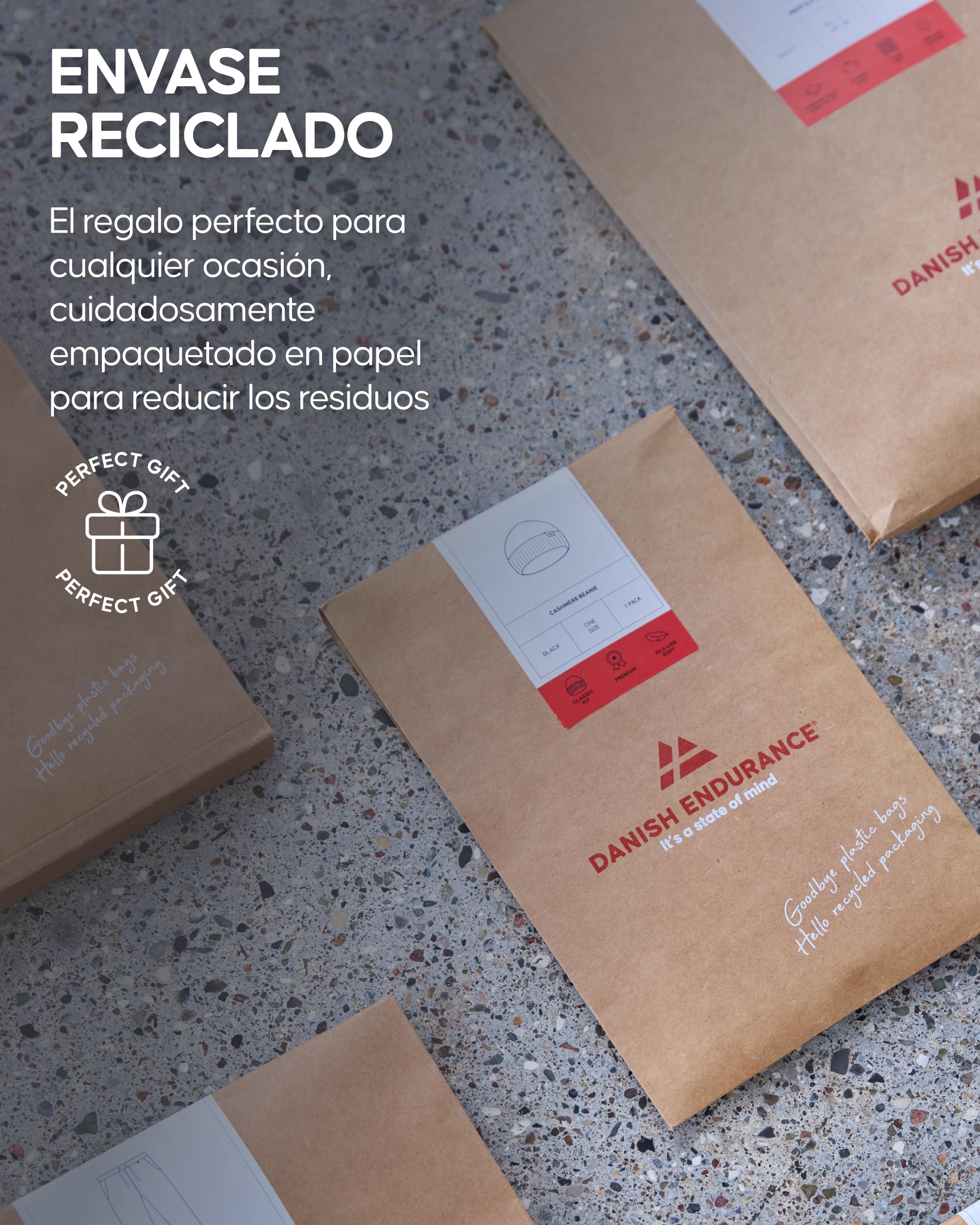 DANISH ENDURANCE Cortavientos Hombre Chaqueta Deportiva con Capucha Ajustable Puños Elásticos