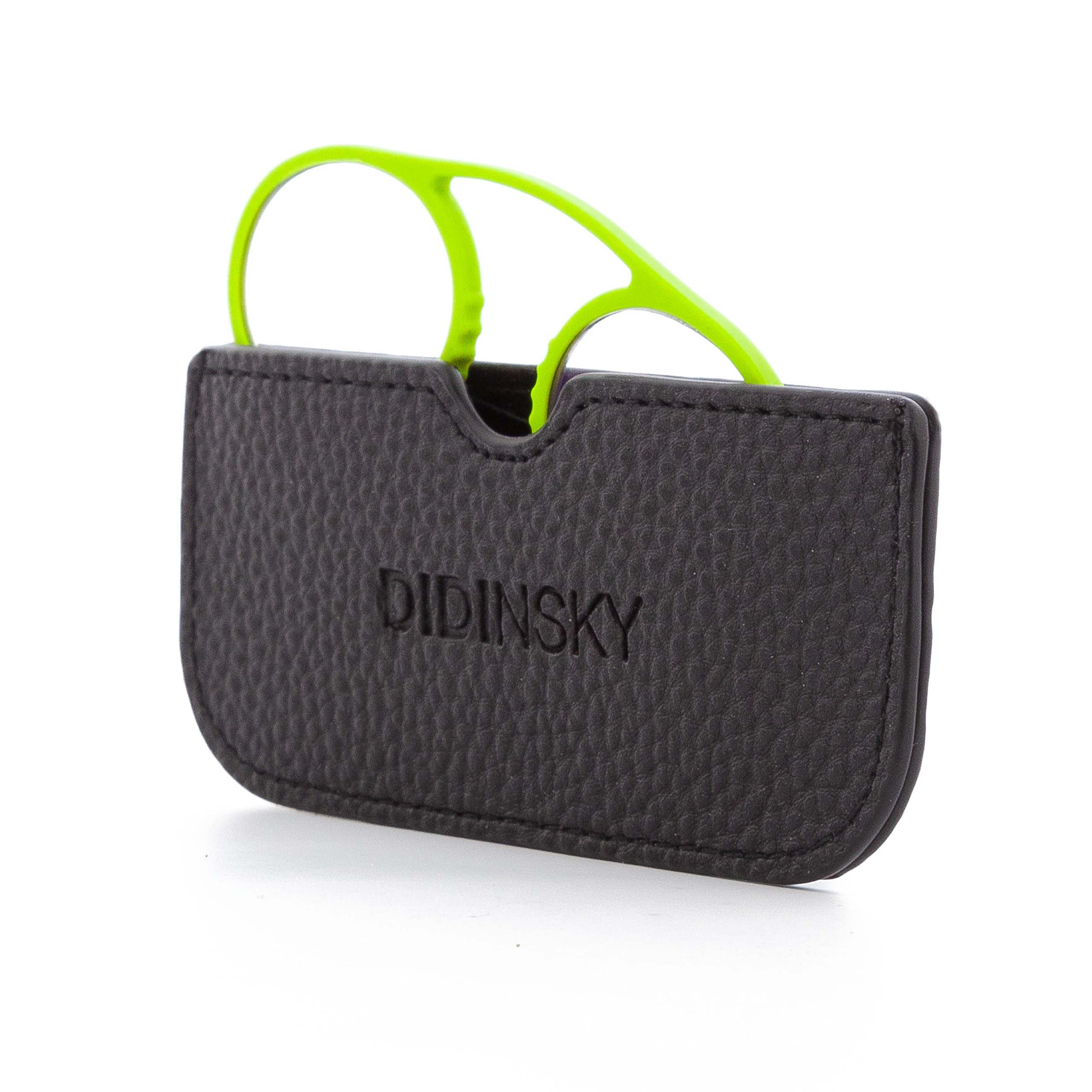 DIDINSKY Prado reading glasses, Round Lime +3.0